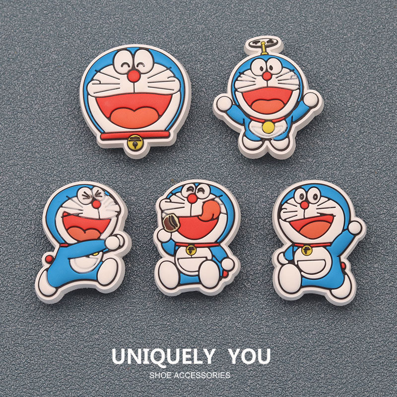 洞洞鞋花配饰适配Crocs鞋装饰立体配件鞋饰卡通叮当猫哆啦A梦系列,服饰配件/皮带/帽子/围巾,鞋扣,淘宝优惠券,粉丝福利购,淘宝优惠卷