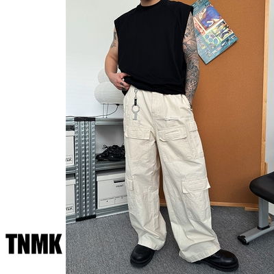 TNMK长裤休闲裤潮做旧