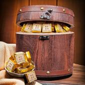 糯米香小金砖普洱茶云南勐海普洱小沱茶熟茶醇香小方砖500g送礼装