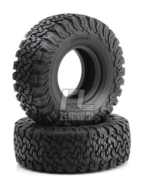 2.2寸百路驰ko2仿真1:10攀爬越野轮胎120*47mm坦克300 f150 SCX10