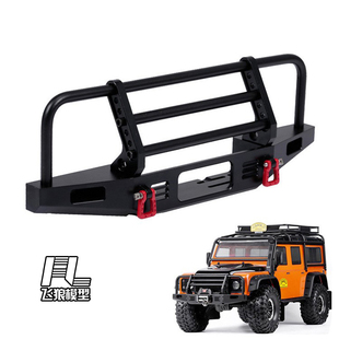 荒野前杠 TRX4 易控4104 路虎卫士 金属前防撞 前保险杠 牛栏杠
