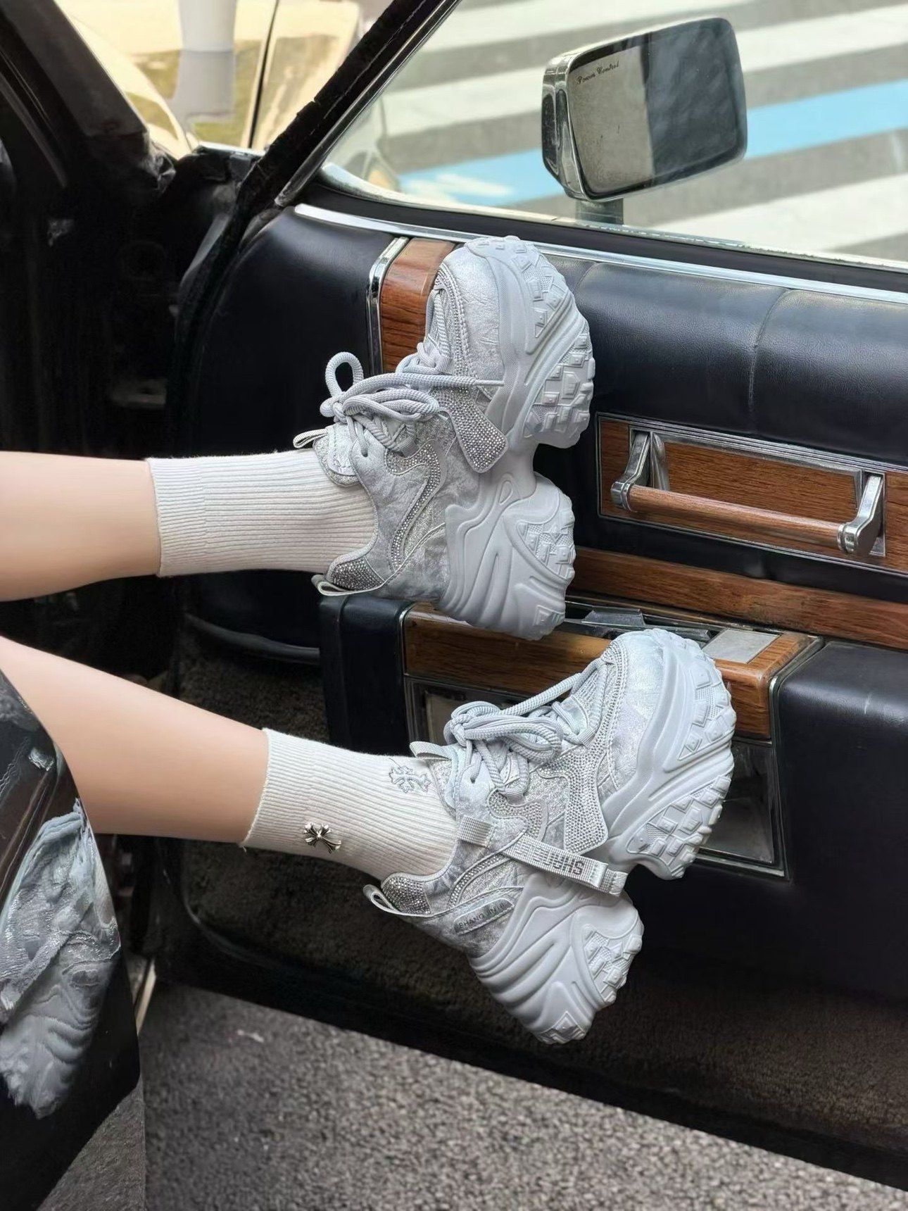 厚底轻便百搭老爹鞋女2026新款女款春款爆款软底不累脚休闲运动鞋,女鞋,时尚休闲鞋,淘宝优惠券,粉丝福利购,淘宝优惠卷