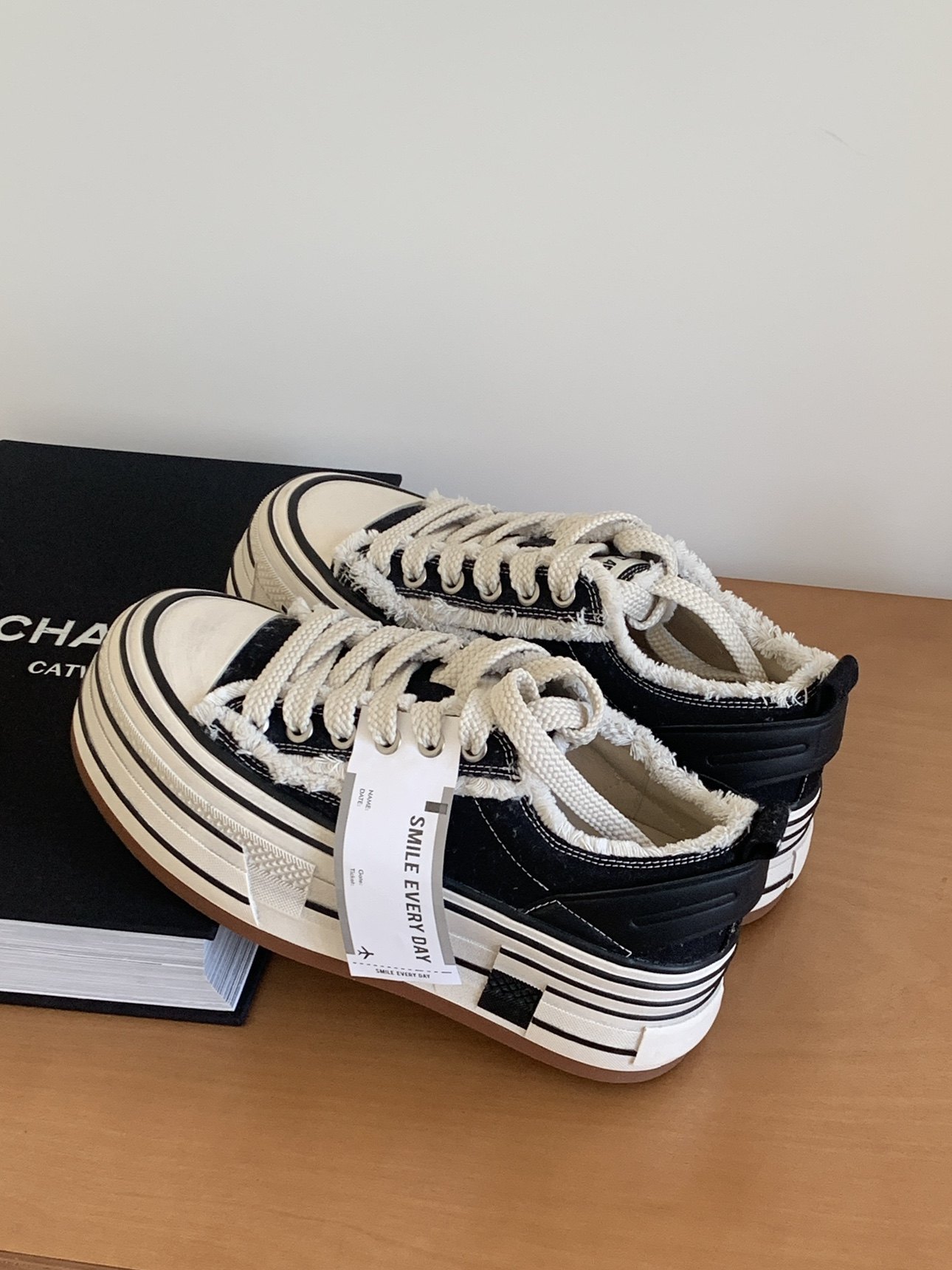 欧洲站2026春季新款真皮厚底增高休闲板鞋女百搭运动小白鞋潮鞋,女鞋,时尚休闲鞋,淘宝优惠券,粉丝福利购,淘宝优惠卷