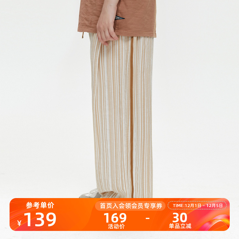 NOTHOMME山系潮牌直筒长裤