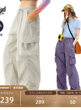 NOTHOMME户外3M思高洁吸湿速干露营徒步工装长裤子伞兵裤女