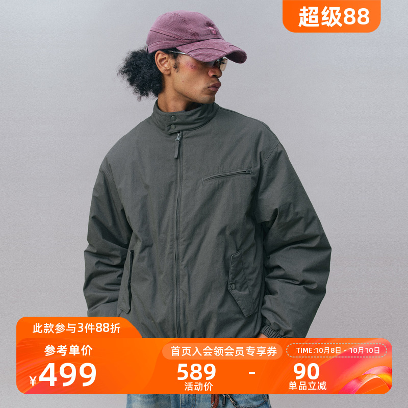 Monterest户外立领哈林顿棉夹克