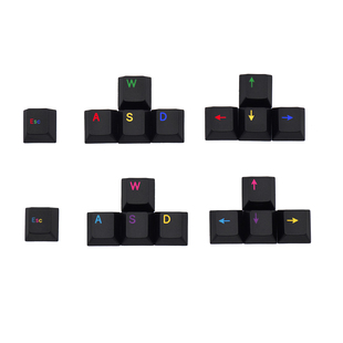 高品质ALL-SUB工艺磁轴耐磨个性键帽WASD方向键PBTcherry电竞