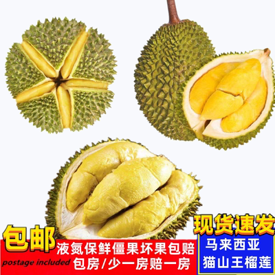 马来西亚榴莲猫山王香味坏果包赔
