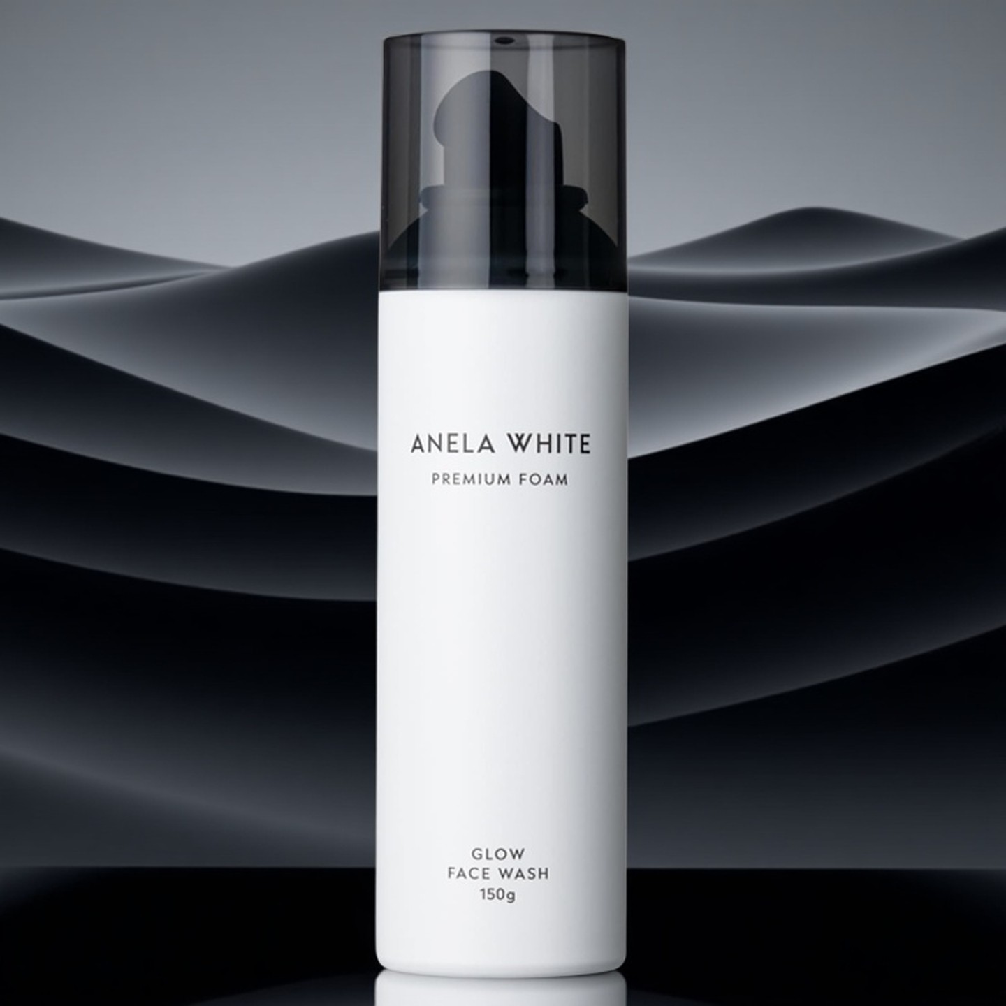 日本ANELA WHITE碳酸美白洁面泡沫慕斯毛孔清洁黑头暗沉提亮肤色