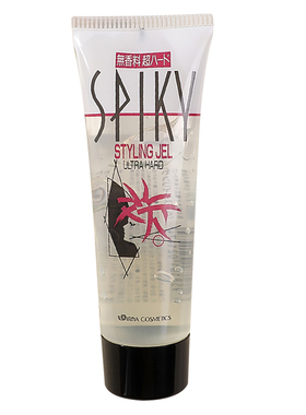 现货日本IRIA超强特硬SPIKY STYLING JEL造型啫喱膏定型凝胶保湿