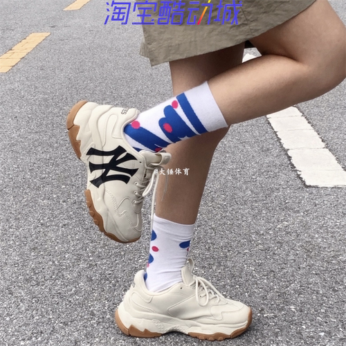 MLB男女老爹鞋防滑耐磨