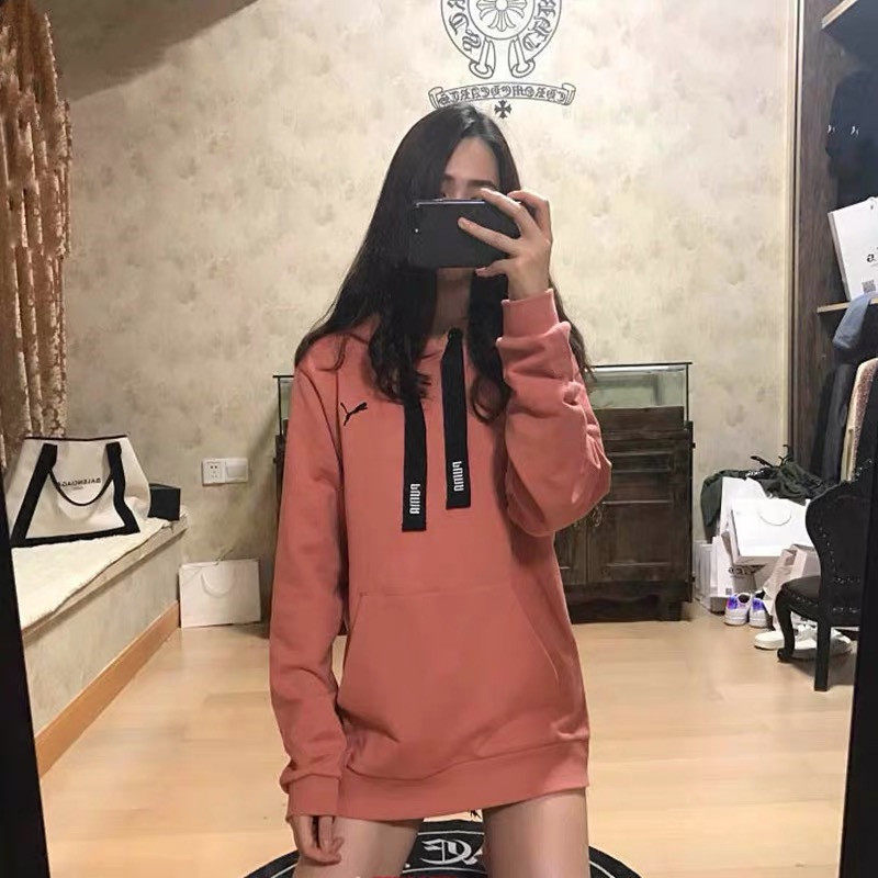 PUMA彪马 X BTS防弹少年同款黑白粉色运动连帽卫衣帽衫 897926-04|msdalam kategori sukan/pakaian kasual, sweater sukan/pullover - dari Buy2taobao.com untuk memberikan perkhidmatan ejen Taobao profesional membeli