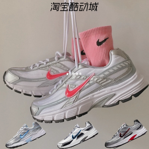 Nike/耐克复古银蓝男女跑步鞋