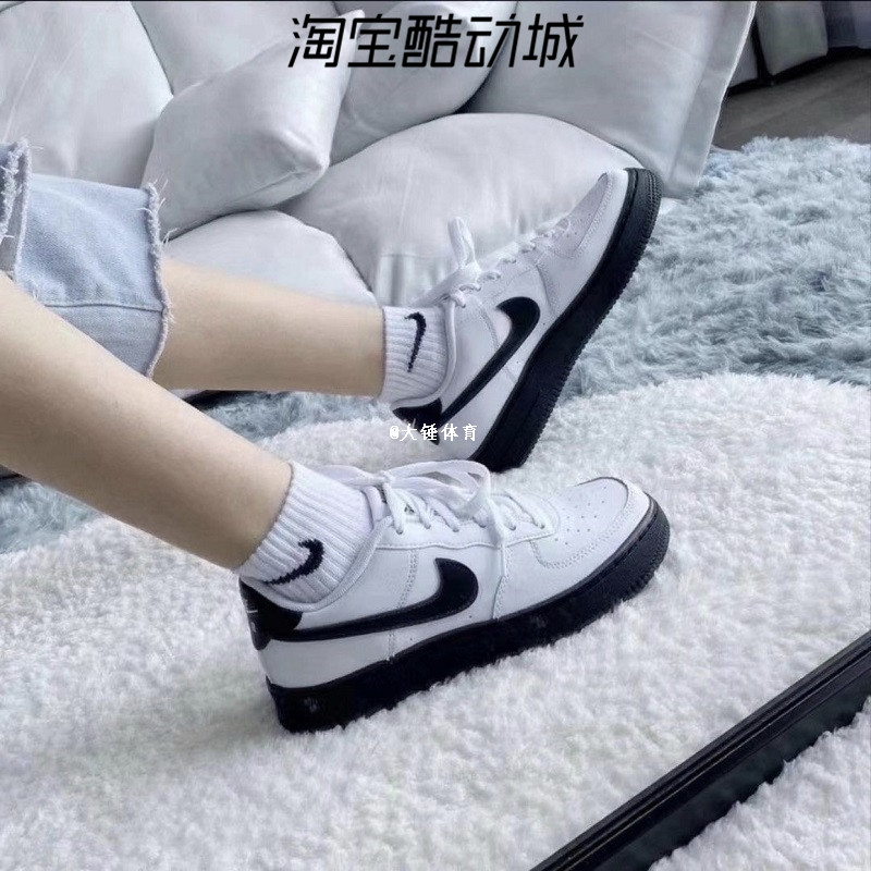 耐克空军一号白黑熊猫奥利