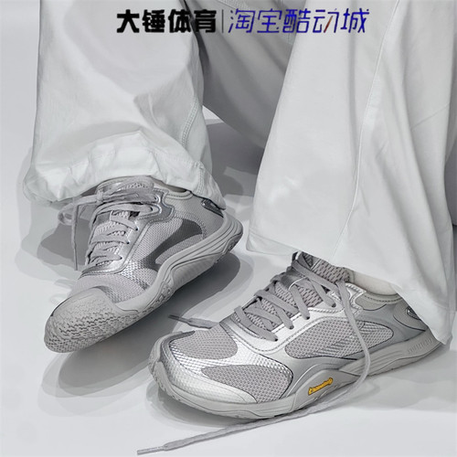 Adidas/阿迪达斯FOS GROUNDFLOW女浅灰机能薄底运动休闲鞋KH7968