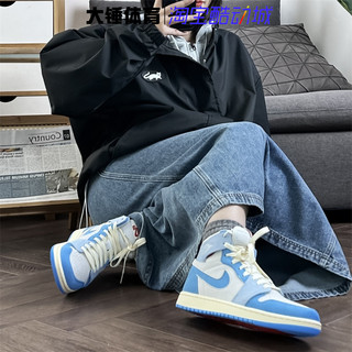 耐克/Nike Air Jordan 1 Zoom CMFT 2 AJ1紫灰篮球鞋DV1305-005