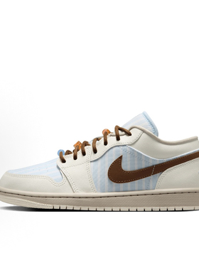 耐克/Nike Air Jordan1AJ1白蓝舒适时尚百搭运动篮球鞋IR7553-422