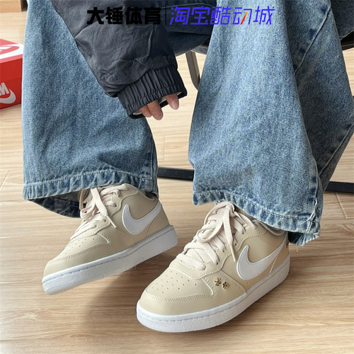 Nike/耐克2024新款COURT BOROUGH舒适百搭休闲鞋板鞋FZ3136-100