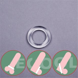 男士提型环透明硅胶Q弹柔软内裤配饰锁精环裹紧舒适性感有型情趣