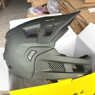 Cairbull成人通用可拆卸下巴BMX越野头盔全山地速降自行车全盔