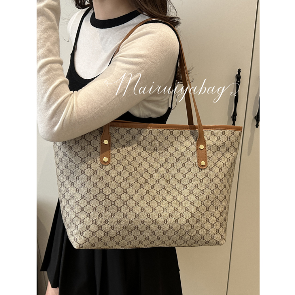 通勤大容量时尚洋气百搭托特包