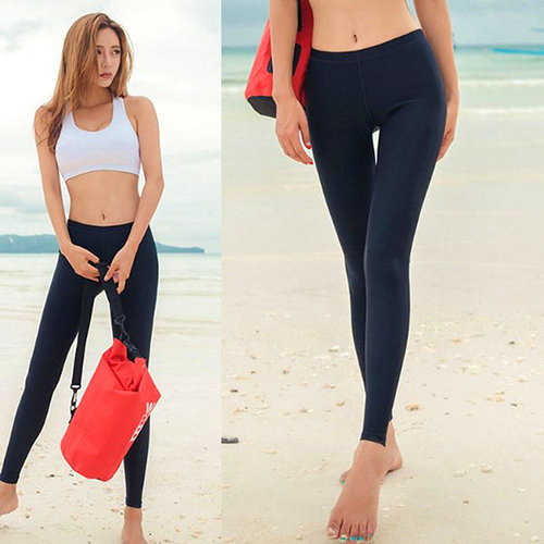 游泳裤冲浪服长裤潜水裤女男防晒