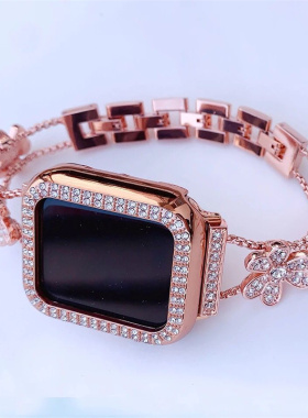 四叶草手链适用10代Apple Watch s10表带苹果手表iWatch98765代s9