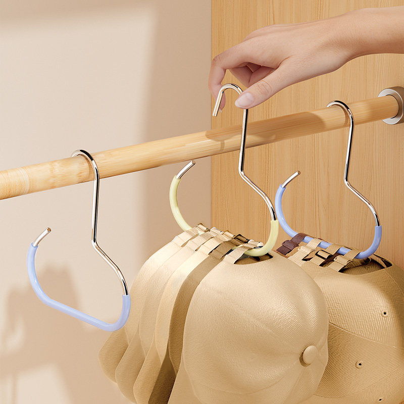 日本帽子收纳家用鸭舌棒球帽展示架宿舍柜内衣架包包挂钩挂帽神器,收纳整理,帽子收纳架,淘宝优惠券,粉丝福利购,淘宝优惠卷