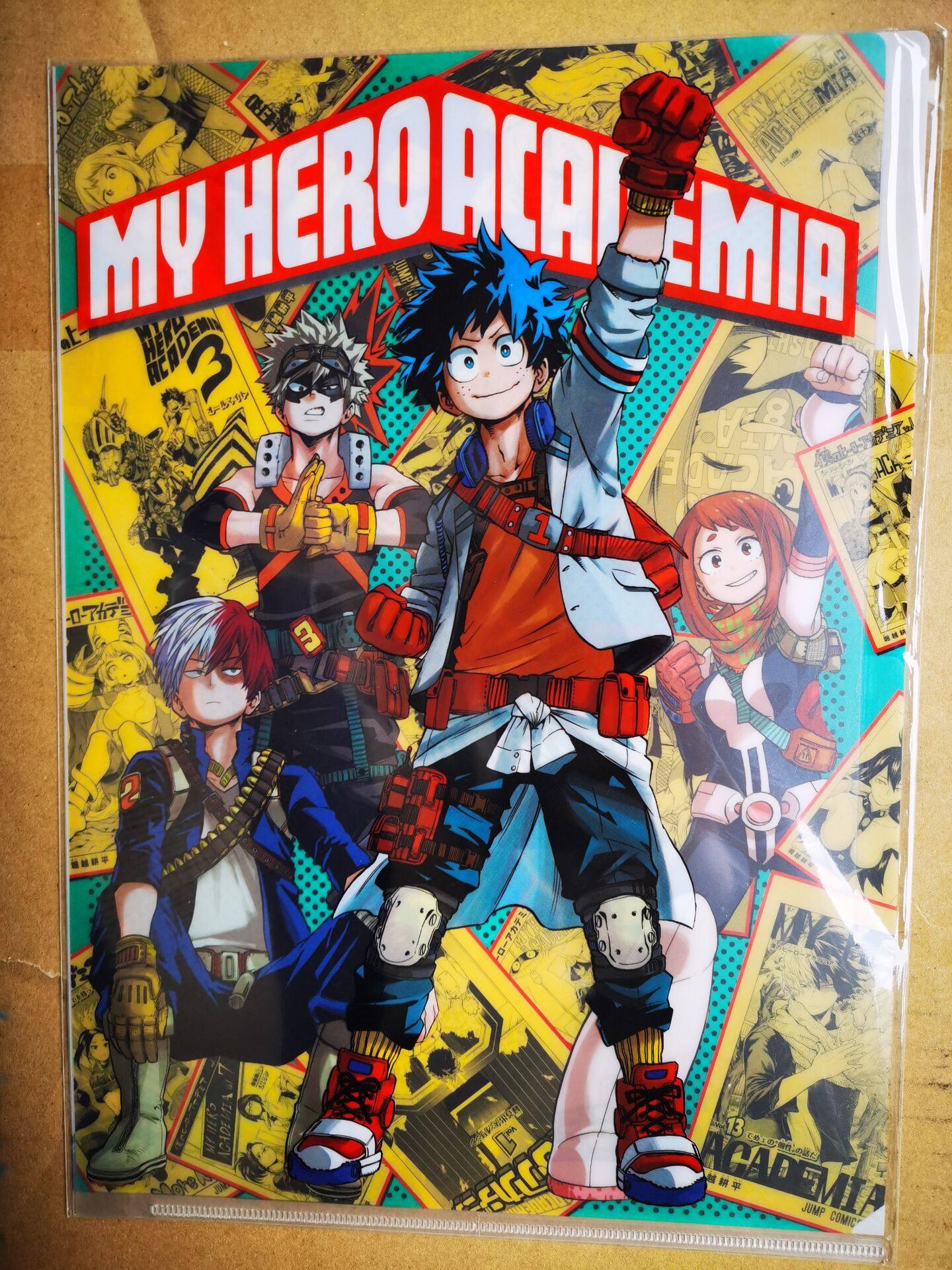 我的英雄学院 jump shop 限定 js 三层文件夹 全员 日版现货