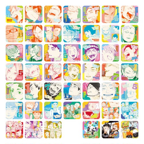 日谷现货 排球少年 jump shop 限定 JS 原画杯垫 FUN 盲袋盲抽