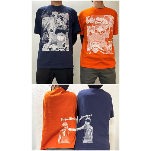 日谷现货 排球少年 jump shop 限定 JS 日向影山 短袖T恤 日版
