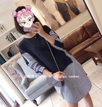 纸片人小众设计洋气减龄条纹女衬衫1