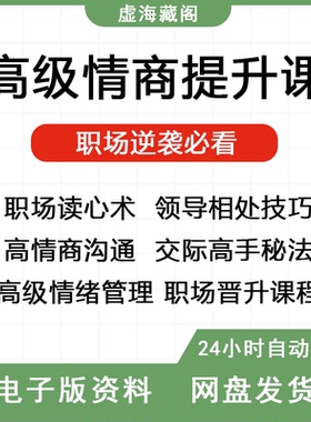 职场情商训练从入门到精通说话技巧职场人际沟通口才视频音频合集
