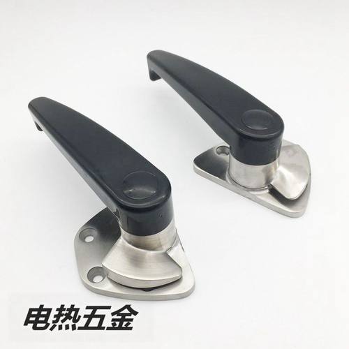 不锈钢蒸箱门把手 蒸柜拉手 蒸饭机把手 海鲜柜拉手冷库门锁