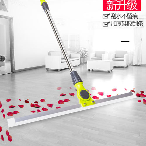 家用拖地硅胶魔法扫把魔术地刮扫头发扫帚卫生间地板刮水神器笤帚 - 封面