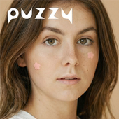 Puzzy痘痘贴粉色花朵可爱遮瑕遮盖痘印隔离消痘可上妆32粒 盒