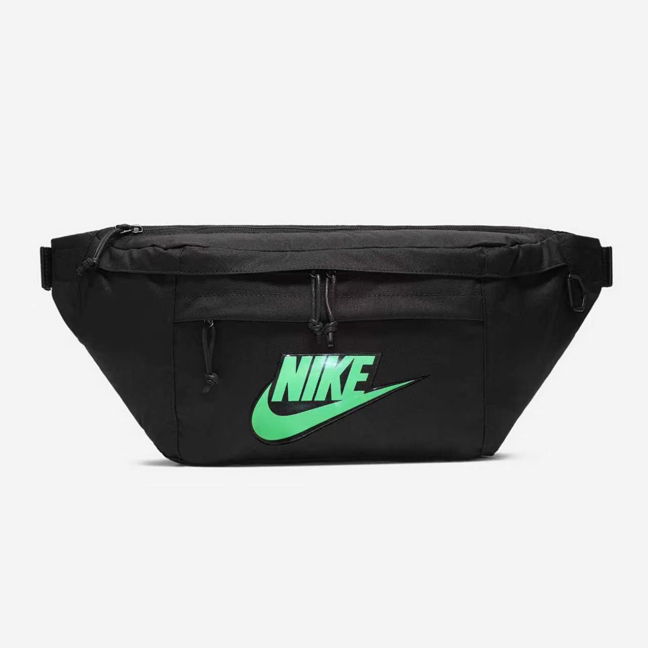 定制后Nike耐克男女黑色斜挎包
