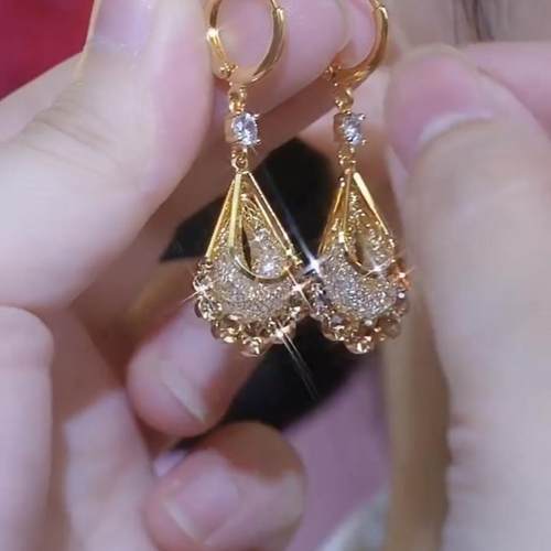 高级感轻奢耳环百搭同款耳饰