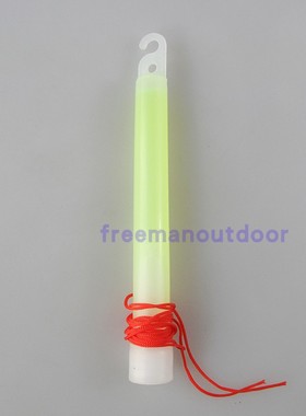 出口美国 带钩6英寸荧光棒/发光棒/探洞/户外探险/持续12小时以上