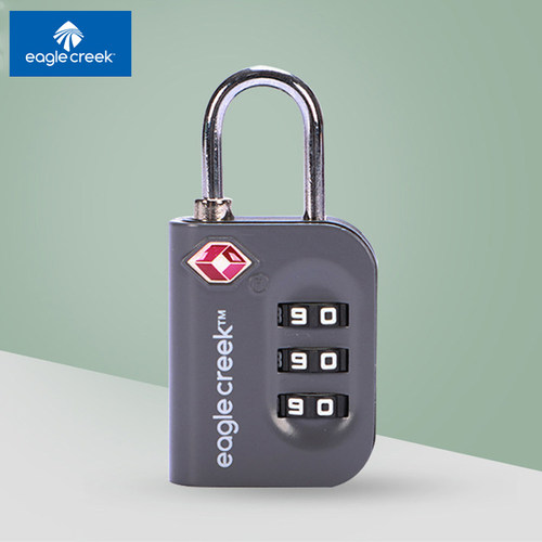 美国Eagle Creek进口锌合金出国旅行TSA认证安全防盗密码锁海关锁