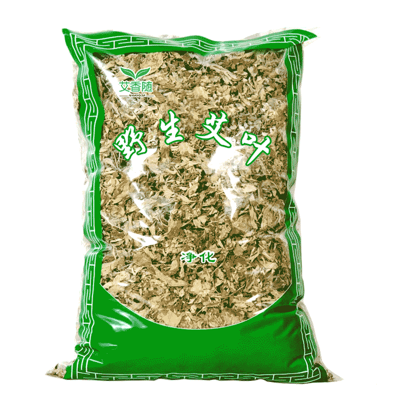 艾叶艾草新鲜艾叶草干艾草叶泡脚包泡澡家用散哎野生月子产后散湿
