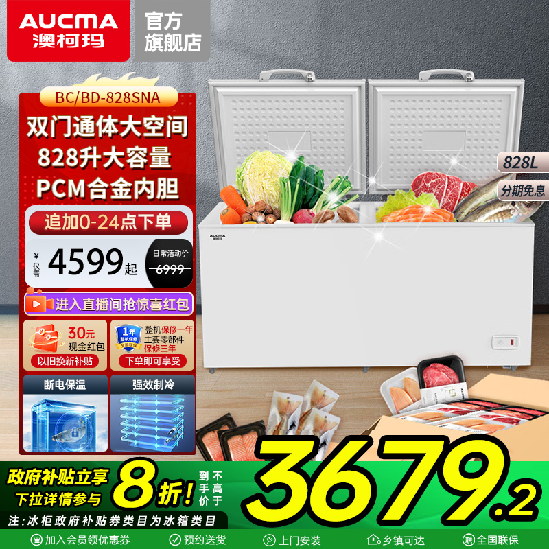 大冰柜冷柜商用大容量冷藏冷冻