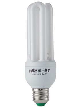 雷士节能灯泡E27大螺口节能灯家用2U3U灯管筒灯光源YPZ220/113URR