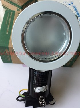 NVC雷士照明TDE73A  雷士筒灯 3寸横装防雾筒灯开孔10公分 白色