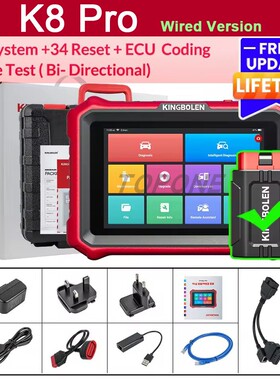 Kingbolen K8 PRO K8 Elite CANFD DOIP OBD2 Diagnostic Tool