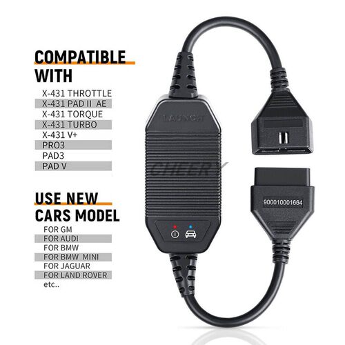 Launch CANFD Connector CAN FD Adapter for X431 V+ /Pro3s+...