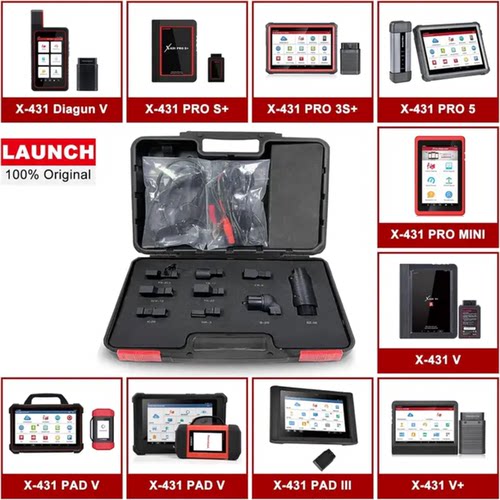 Original Launch OBD1 Non-16 Pin Adaptor Box for X431 Pro 5