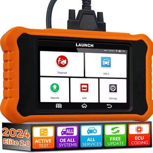 海外版LAUNCH X431 Creader Elite 2.0 OBD2 Diagnostic Scanner