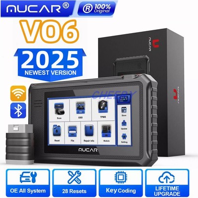 MUCAR VO6 OBD2 Full system Scanner Tool 28 Reset Service