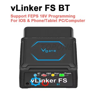 跨境批发 vgate vLinker FS BT / FS USB For FORScan HS MS CAN